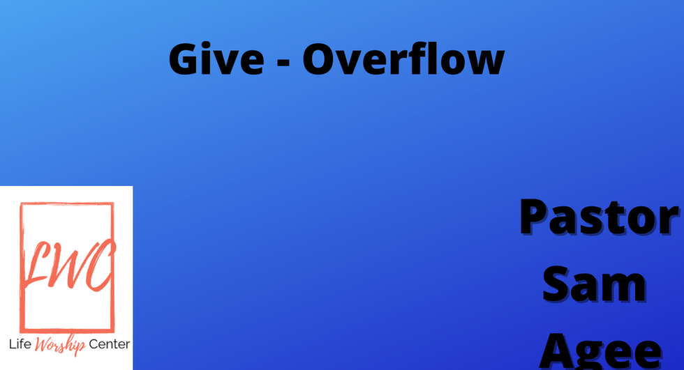 Give: Overflow